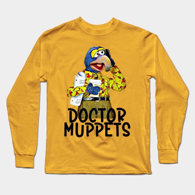 doctor muppets Long Sleeve T-Shirt by Pixy Official